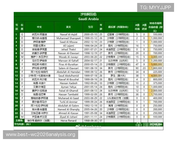 2026年美加墨世界杯预选赛积分榜中排名靠前的球队实力分析与晋级优势探讨